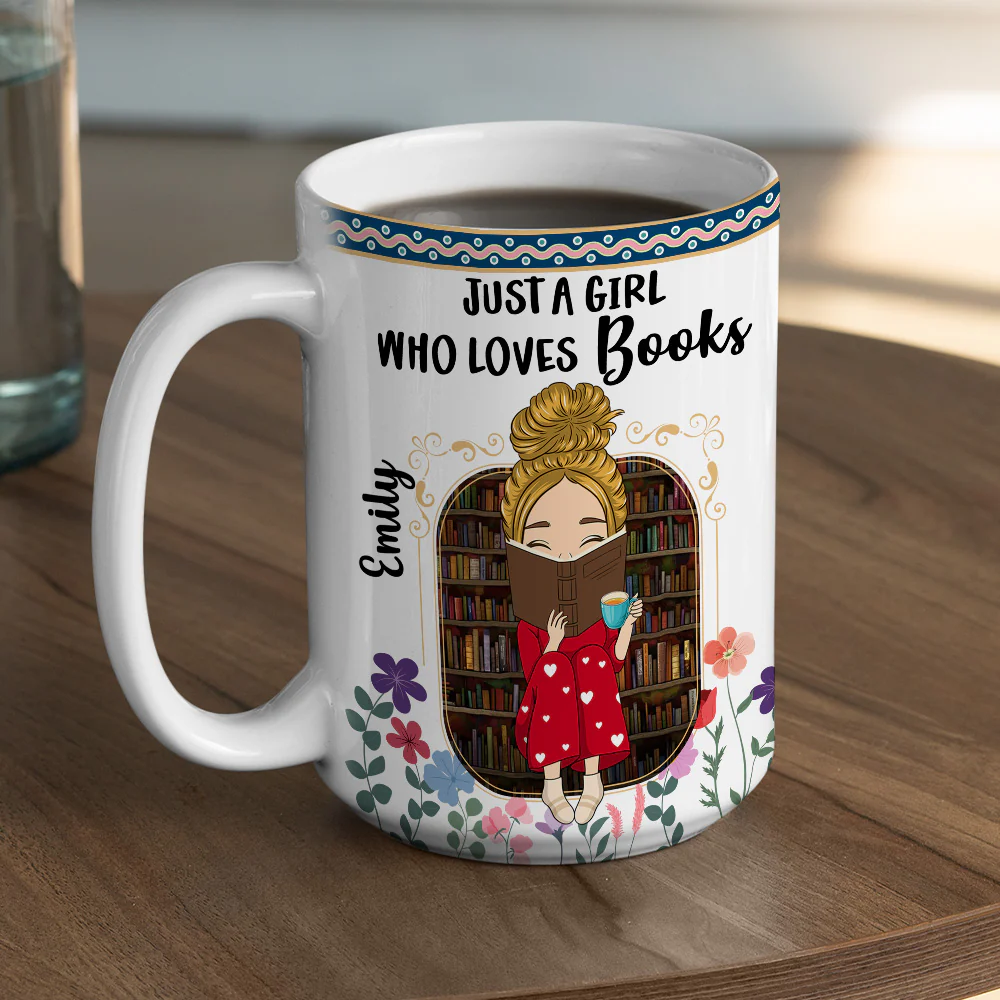 Reading Fuel My Soul - Personalized Custom Coffee Mug - Image 9