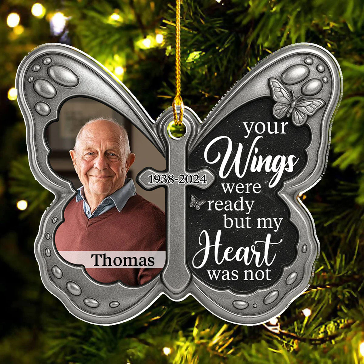 Ready - Personalized Custom Acrylic Ornament - Image 4
