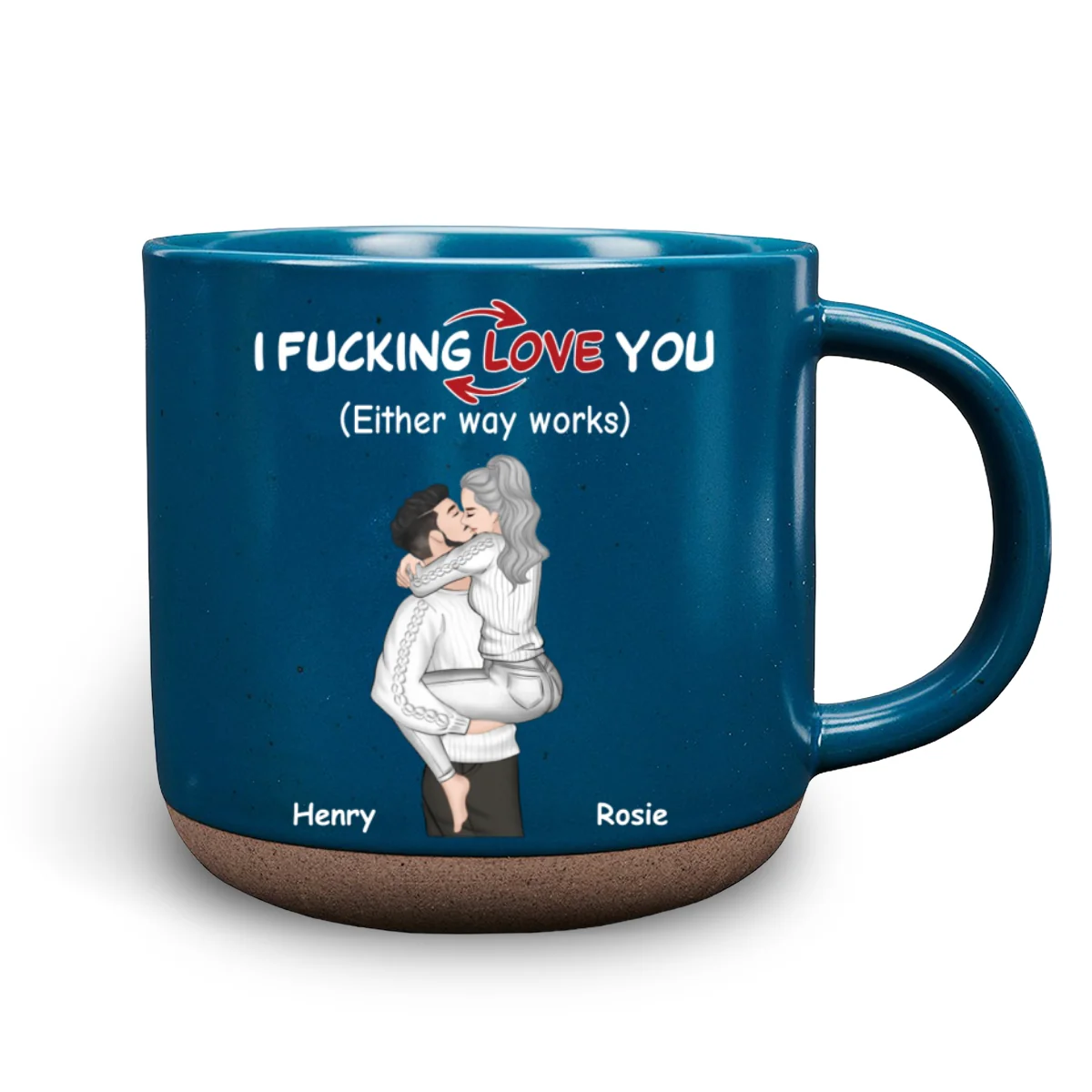 Really Love You - Personalized Custom Pottery Mug - Image 7
