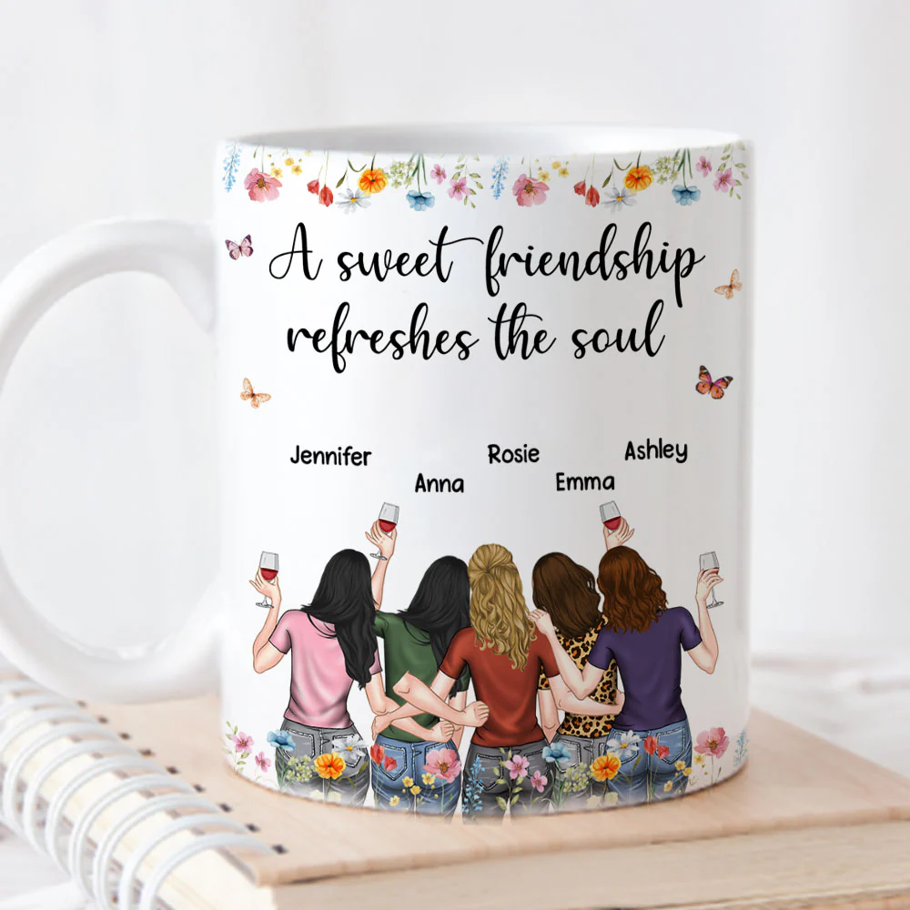 Refreshes The Soul - Personalized Custom Coffee Mug - Image 3