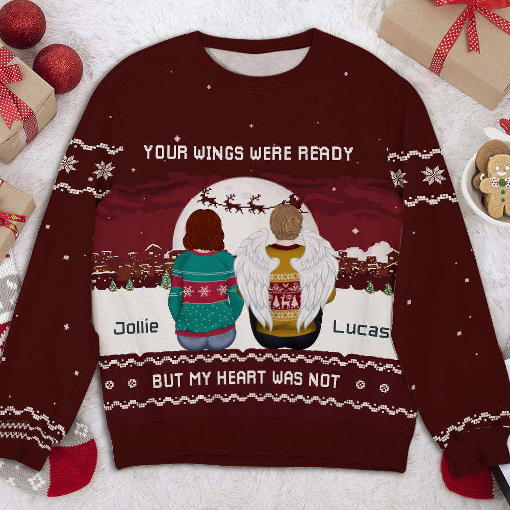 Remembrance 1 - Personalized Custom All-Over-Print Sweatshirt - Image 3