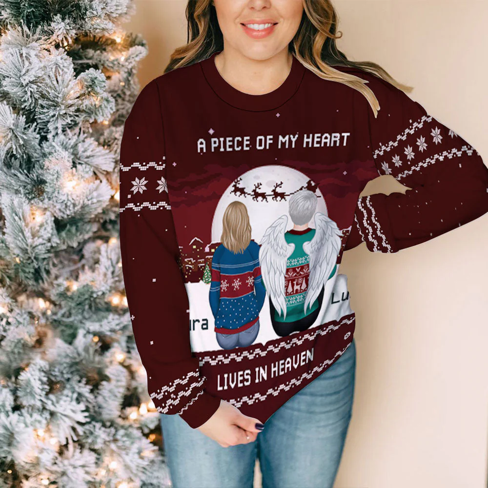 Remembrance 1 - Personalized Custom All-Over-Print Sweatshirt - Image 4