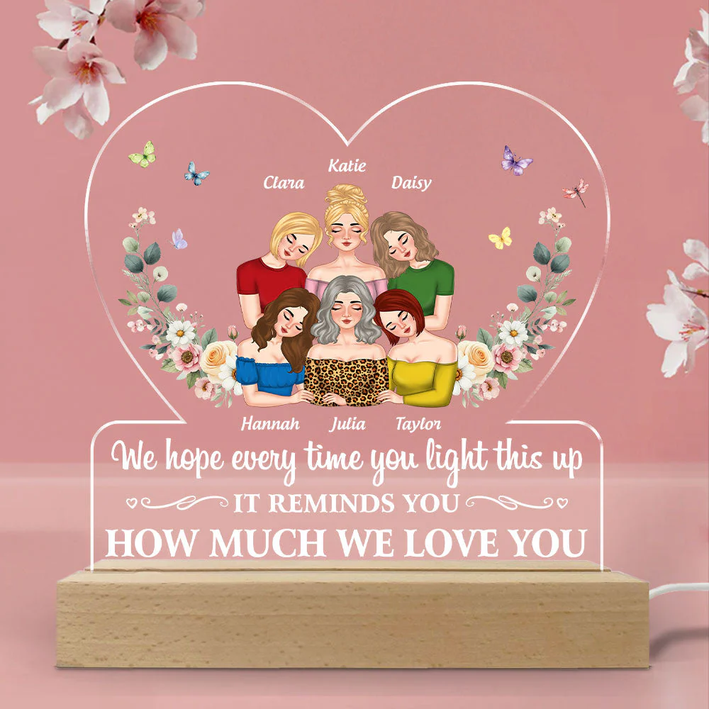 Remind How Much We Love You - Personalized Custom LED Light - Image 5