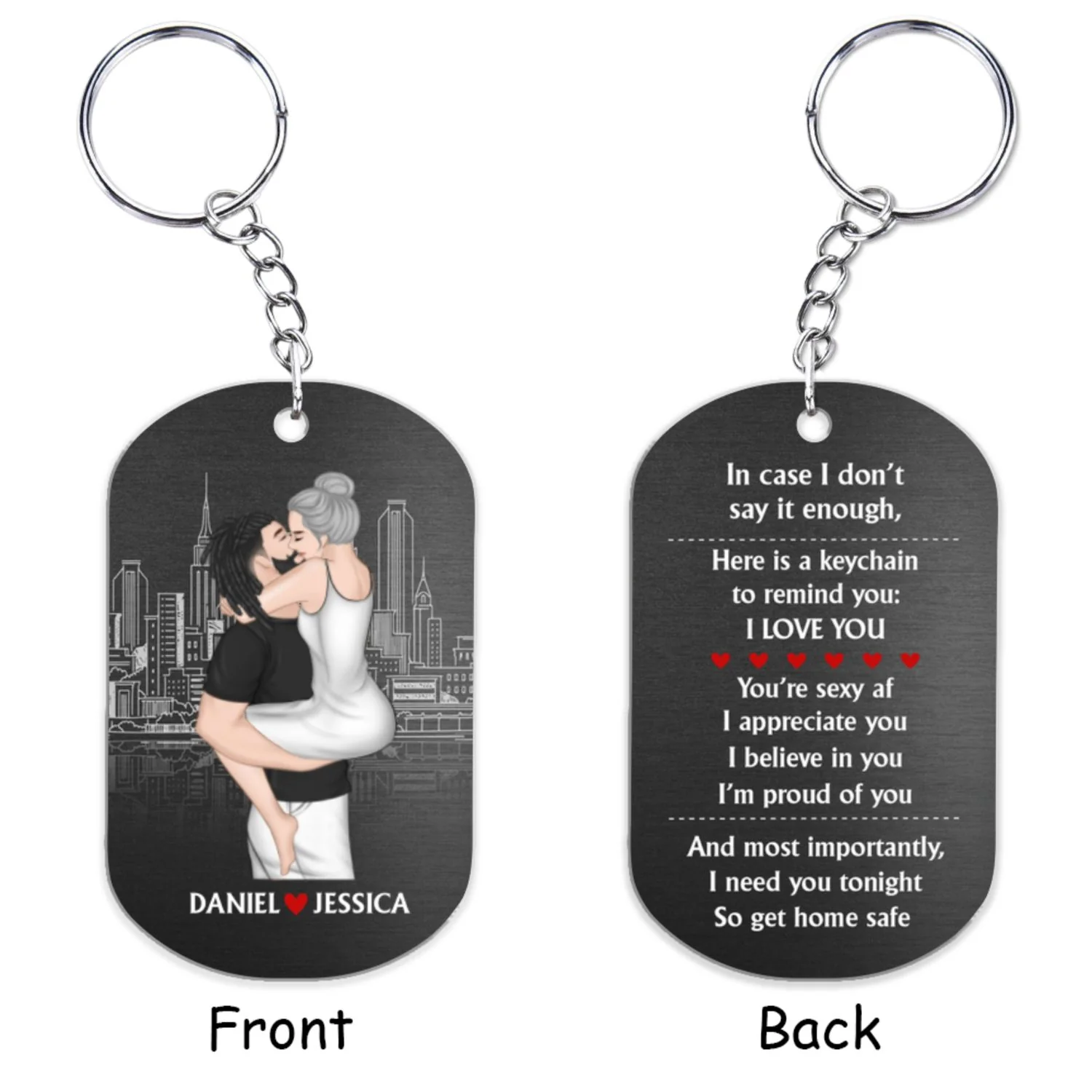 Remind You - Personalized Custom Acrylic Keychain - Image 6