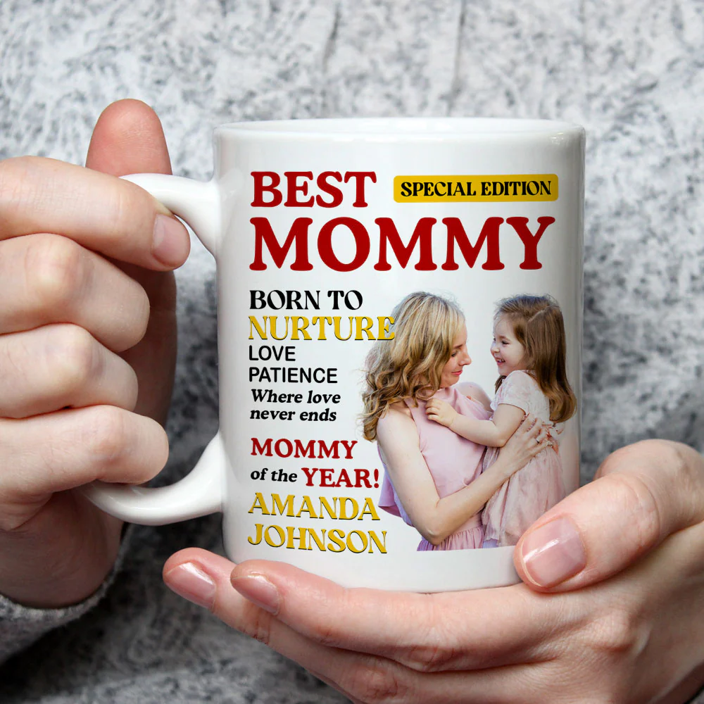 Reported The Best Mom Of The year - Personalized Custom Coffee Mug - Image 4