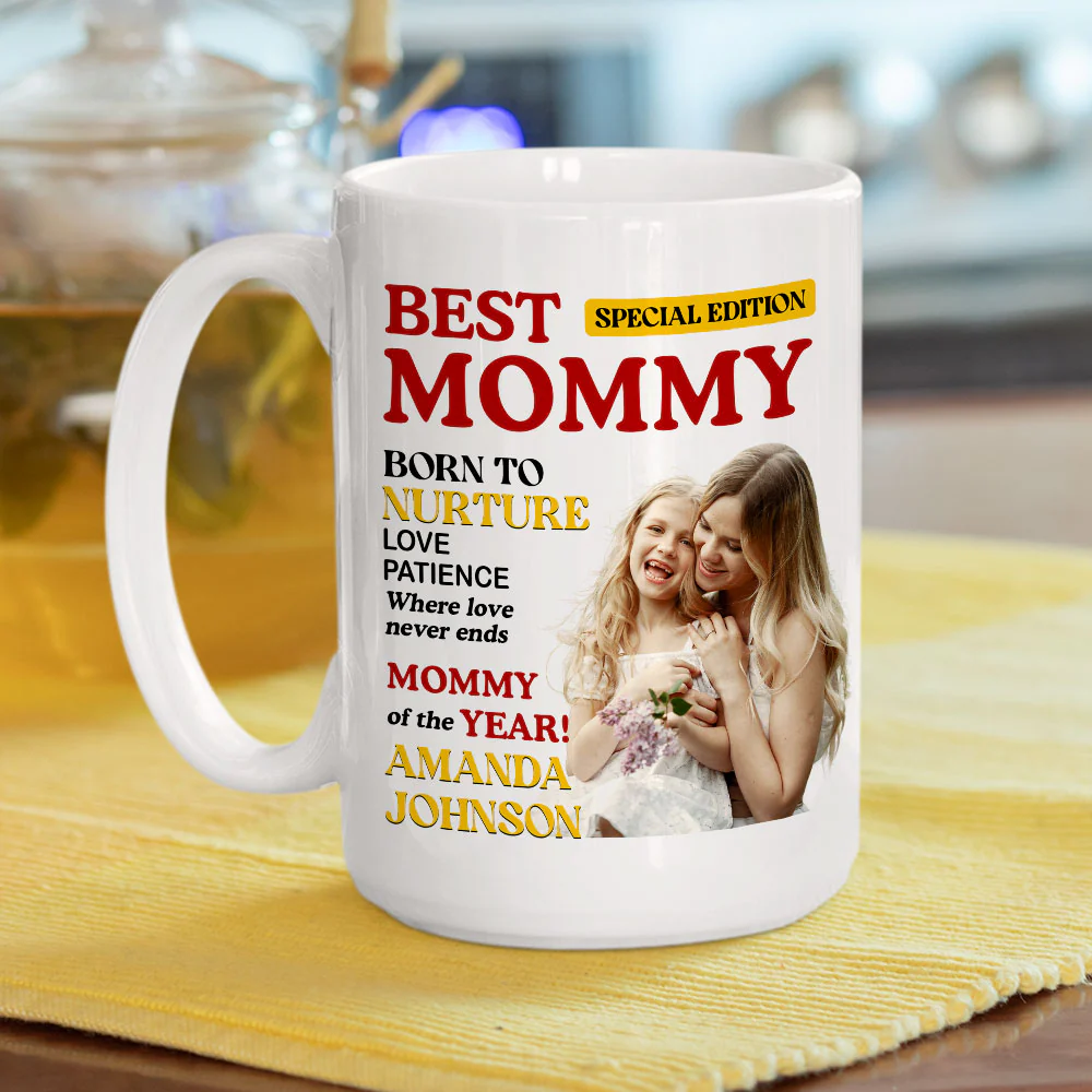 Reported The Best Mom Of The year - Personalized Custom Coffee Mug - Image 5