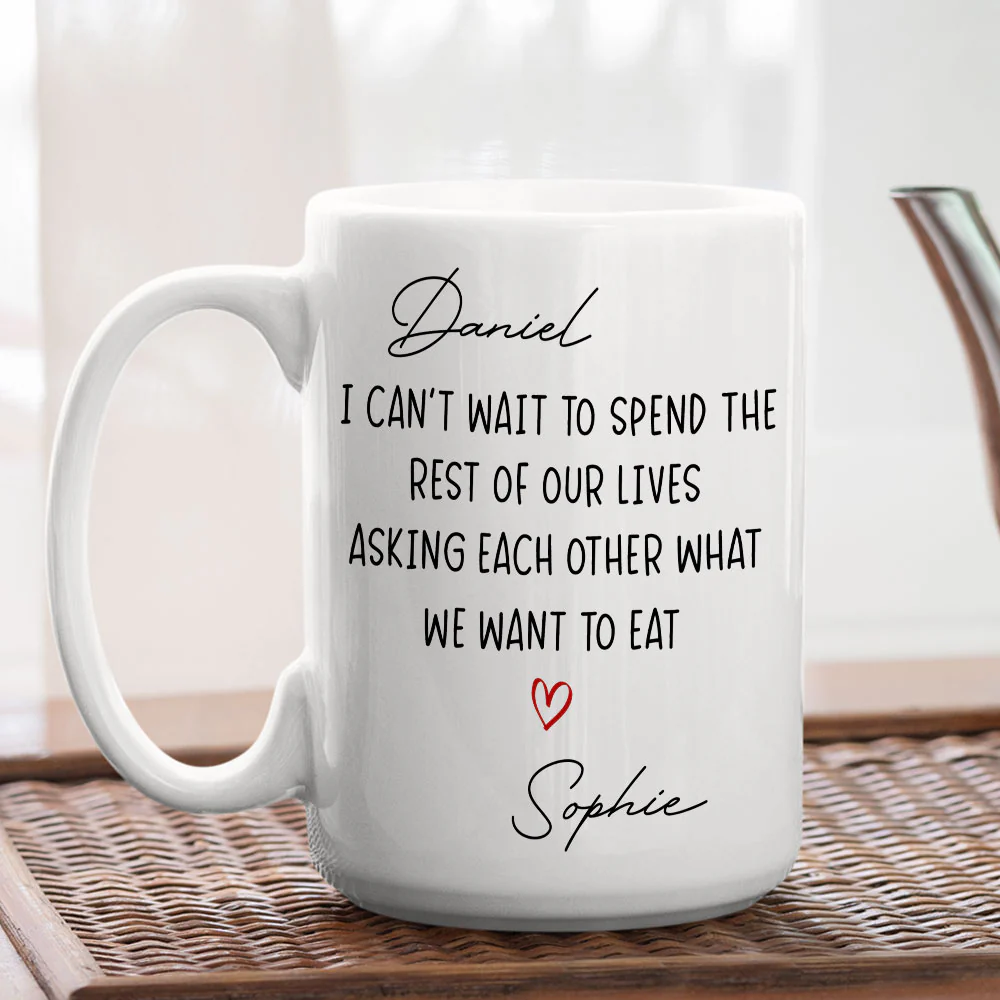 Rest Of Our Lives - Personalized Custom Coffee Mug - Image 4