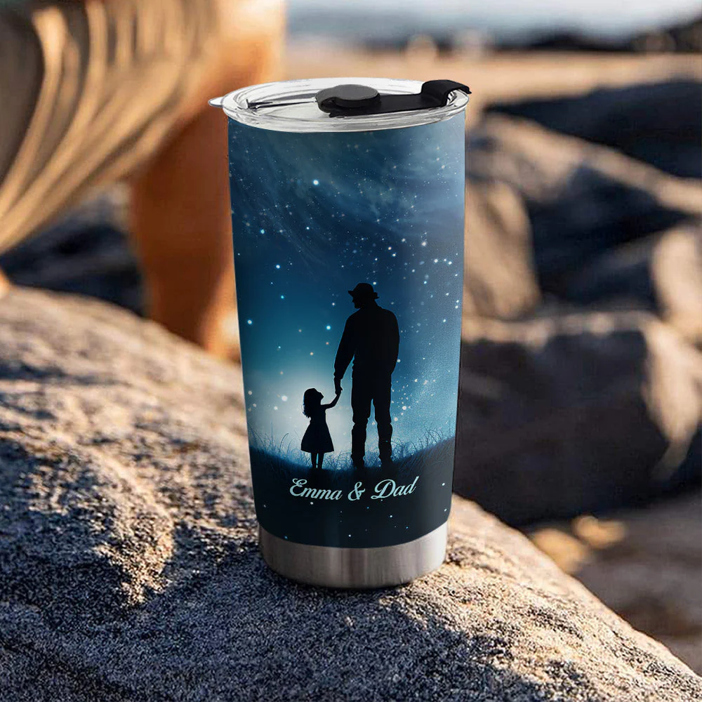 Safe, Well And Happy - Personalized Custom Tumbler - Image 6