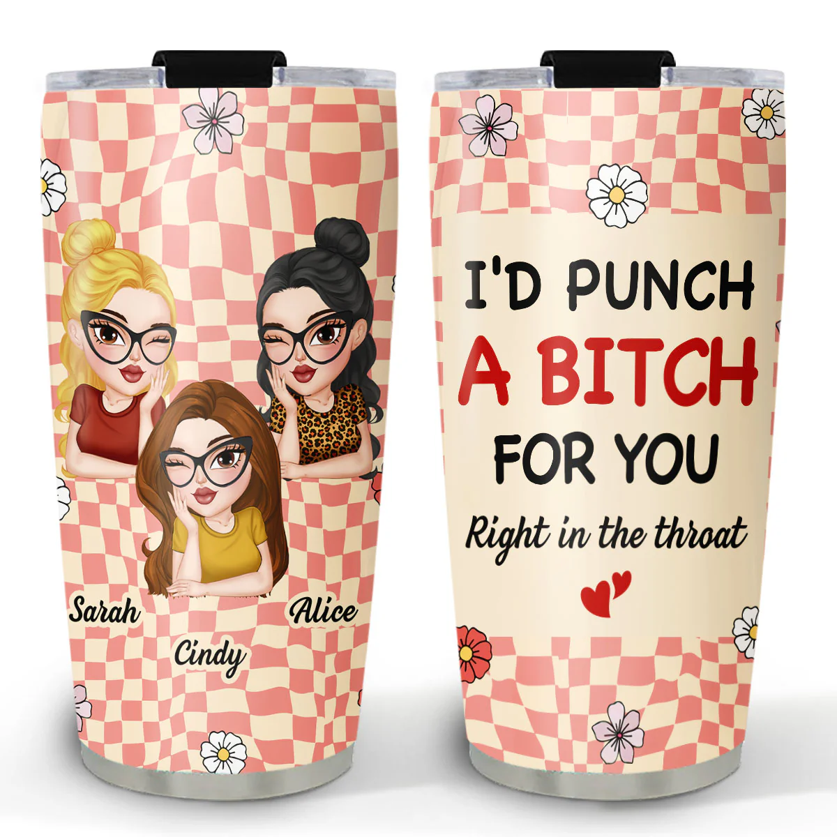 Sassy Soulmates - Personalized Custom Tumbler