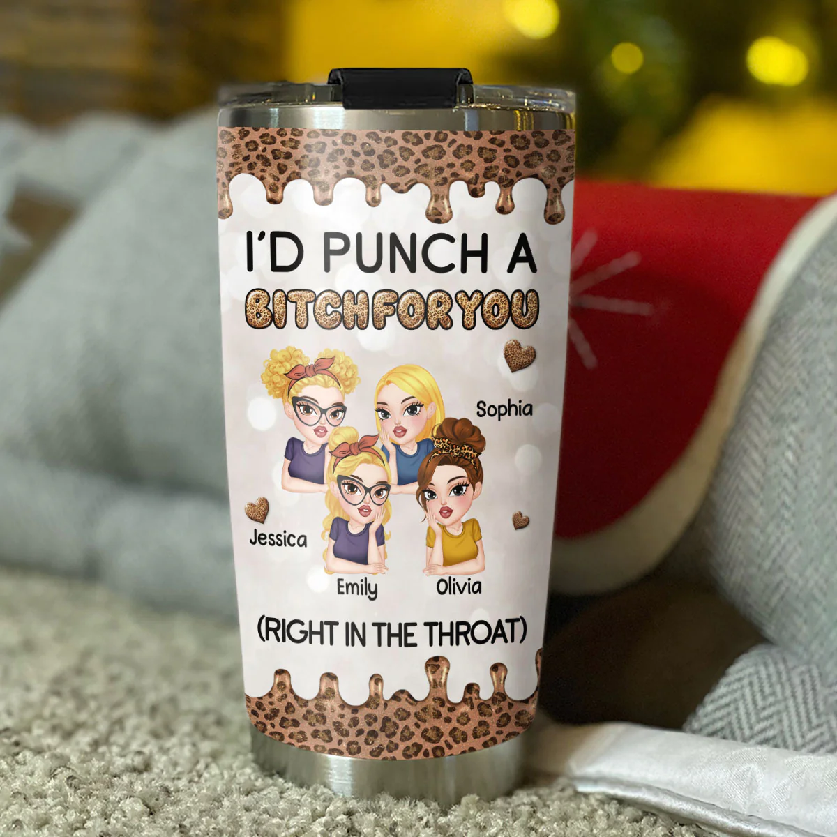 Savage Angels - Personalized Custom Tumbler - Image 5
