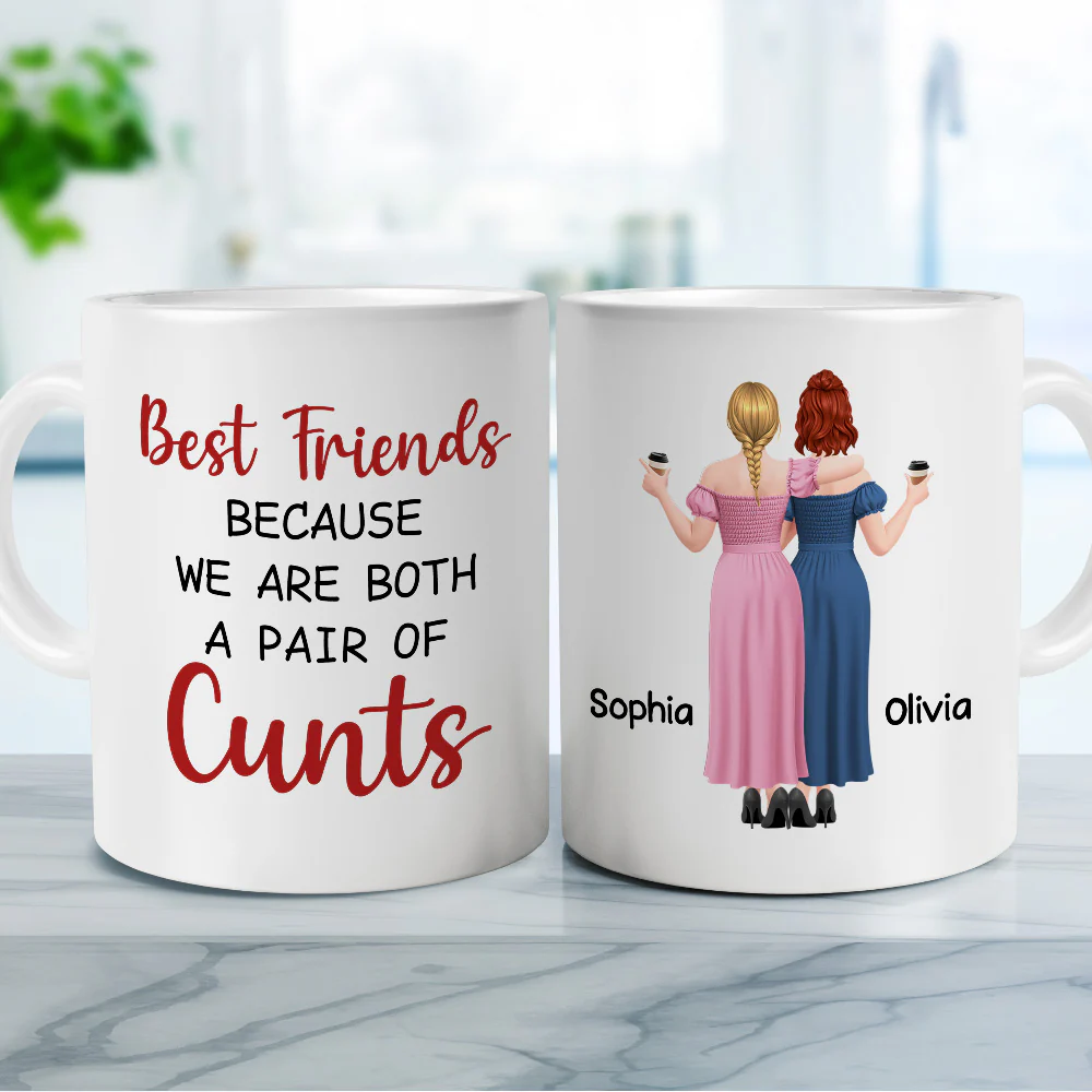 Savage Souls Stick Together - Personalized Custom Coffee Mug - Image 3