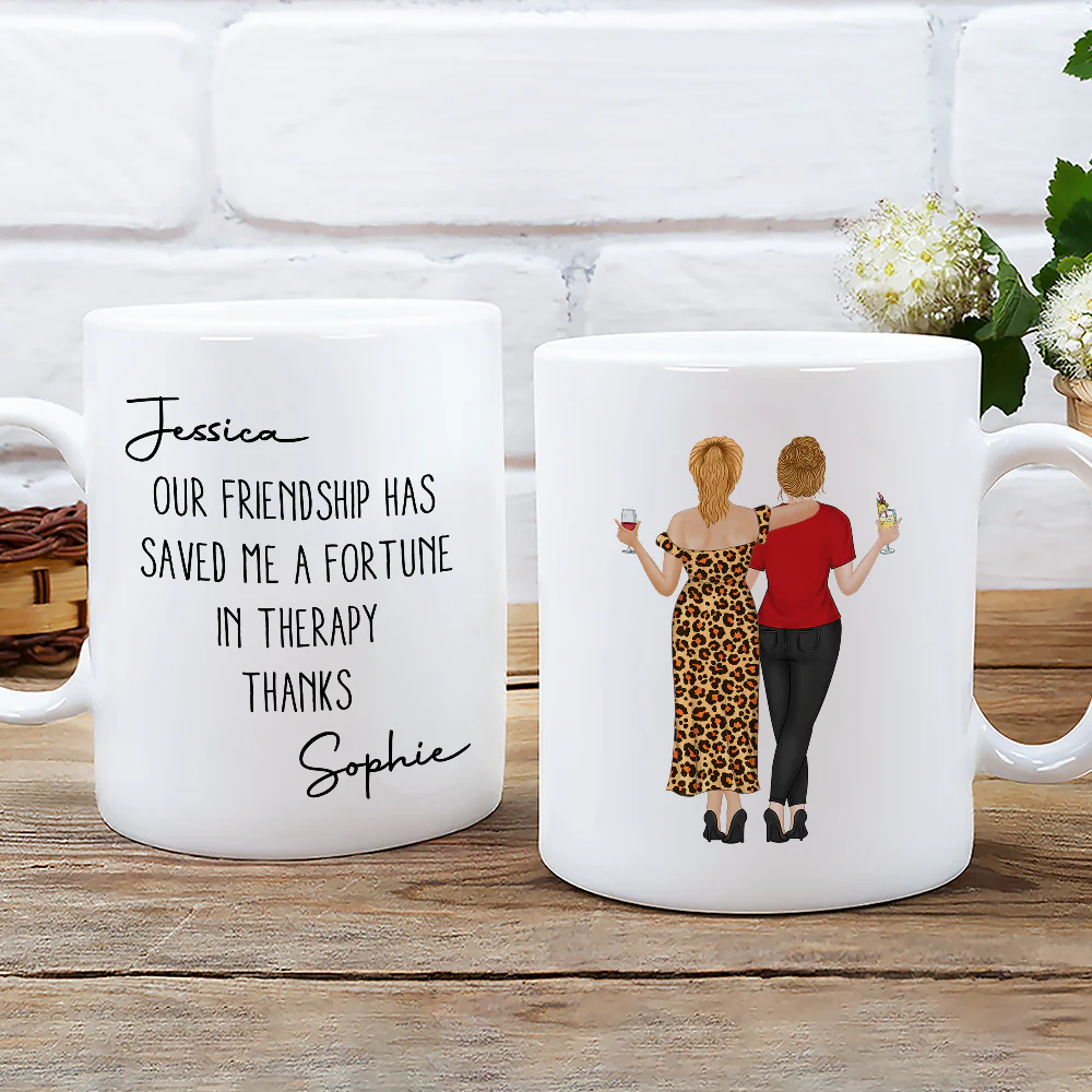 Save Me A Fortune - Personalized Custom Coffee Mug - Image 2
