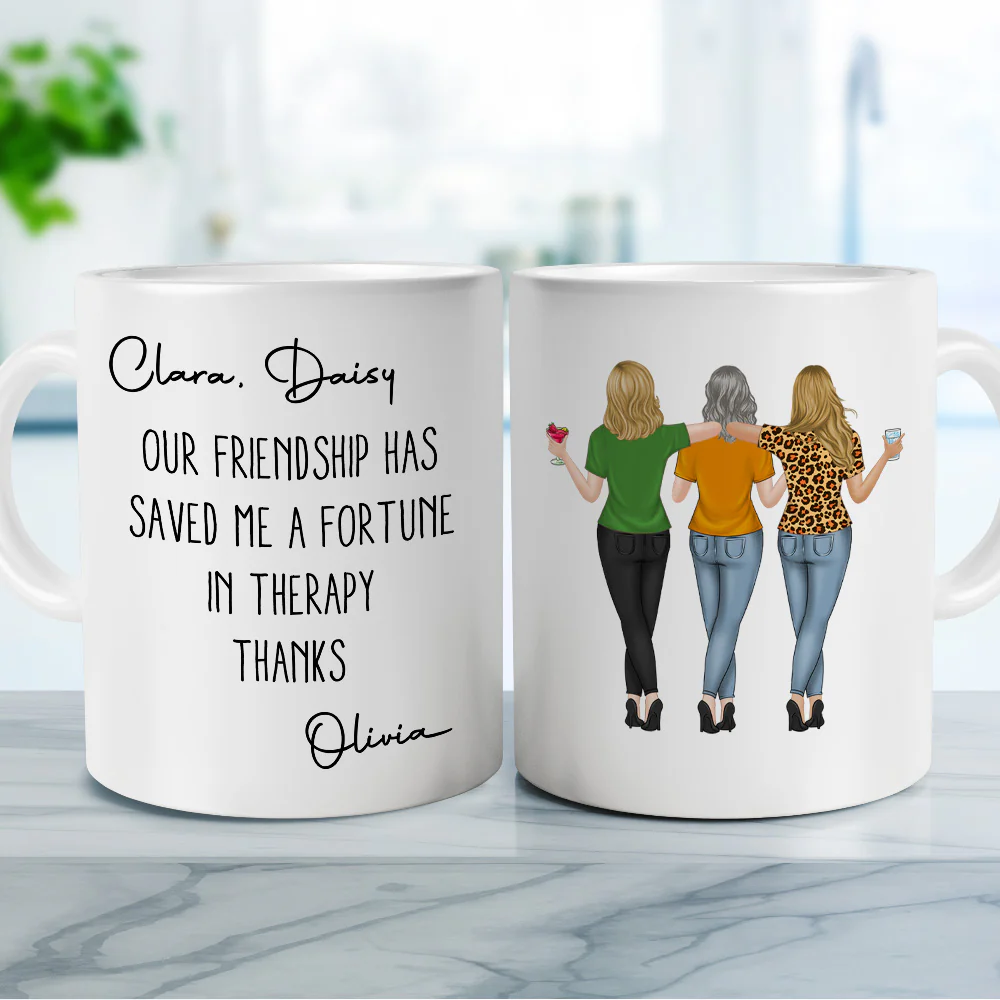 Save Me A Fortune - Personalized Custom Coffee Mug - Image 4