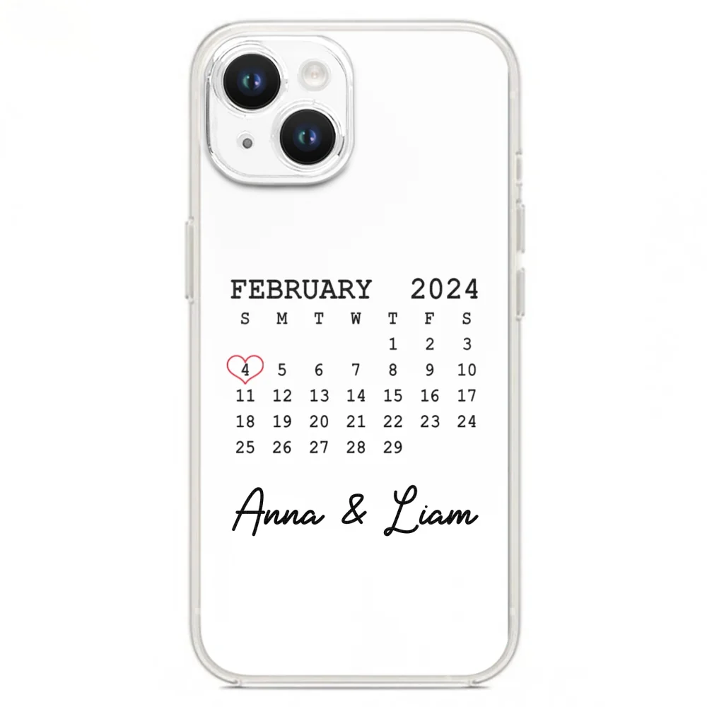 Save The Date Forever - Personalized Custom Phone Case - Image 17