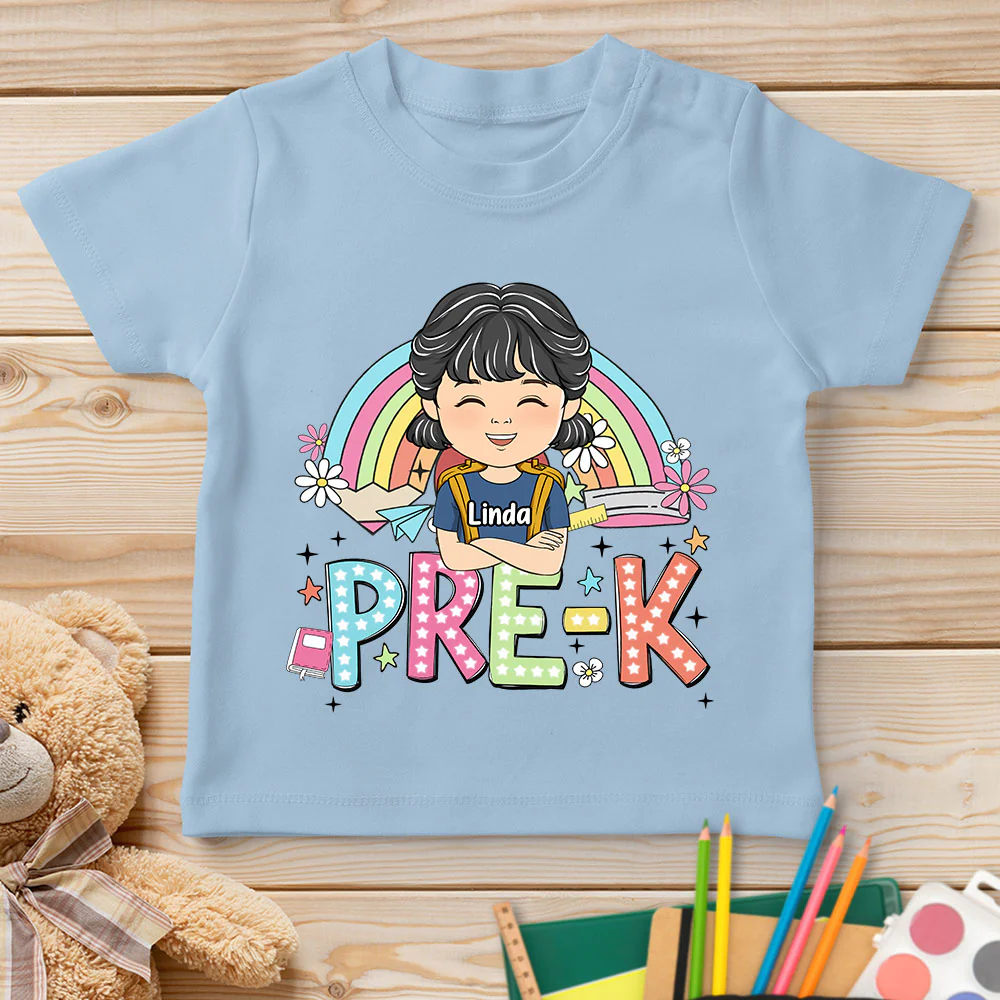 School Level Unlocked - Personalized Custom Youth T-shirt - Image 6