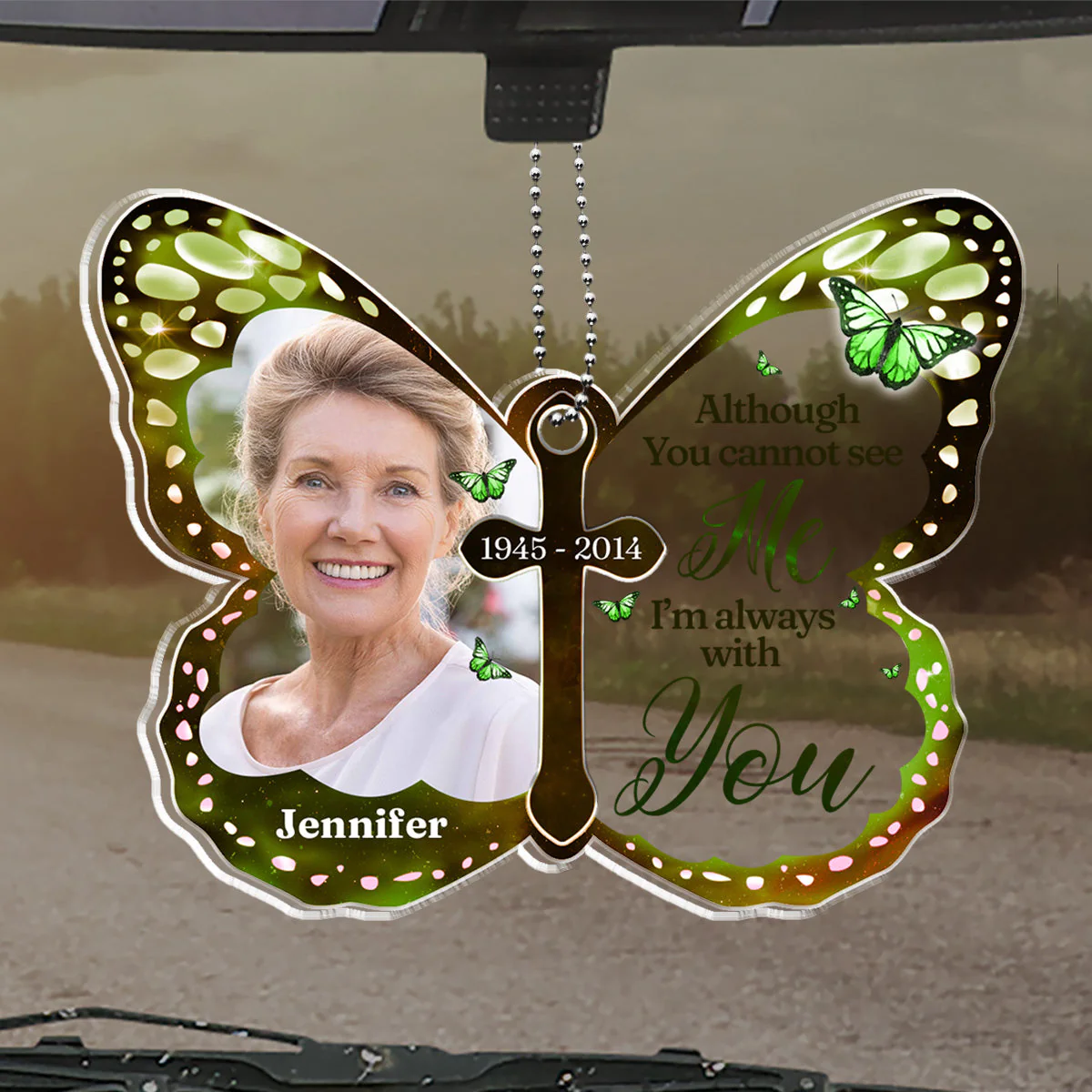 See You Again - Personalized Acrylic Car Ornament - Image 4