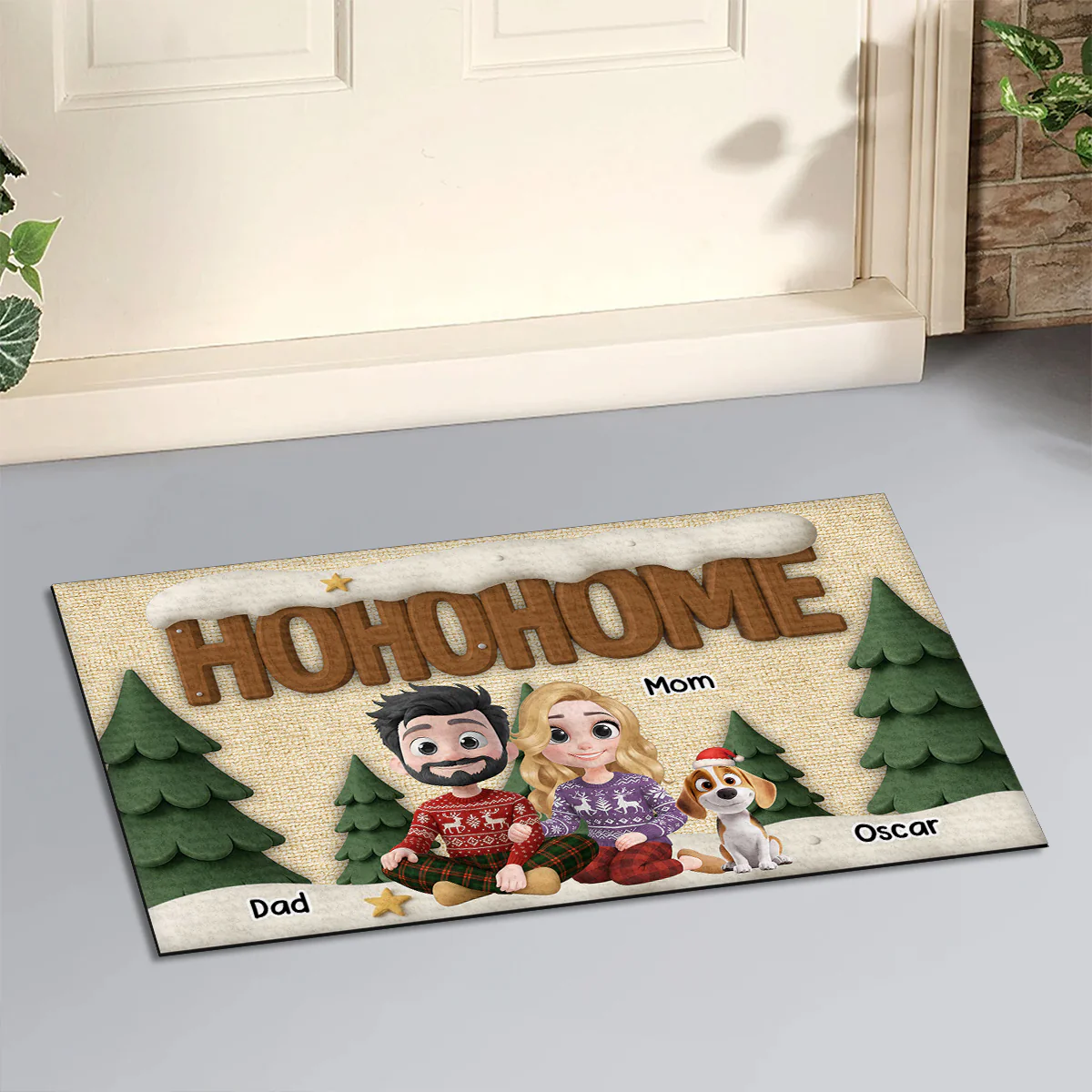 See You Home - Personalized Custom Doormat - Image 2