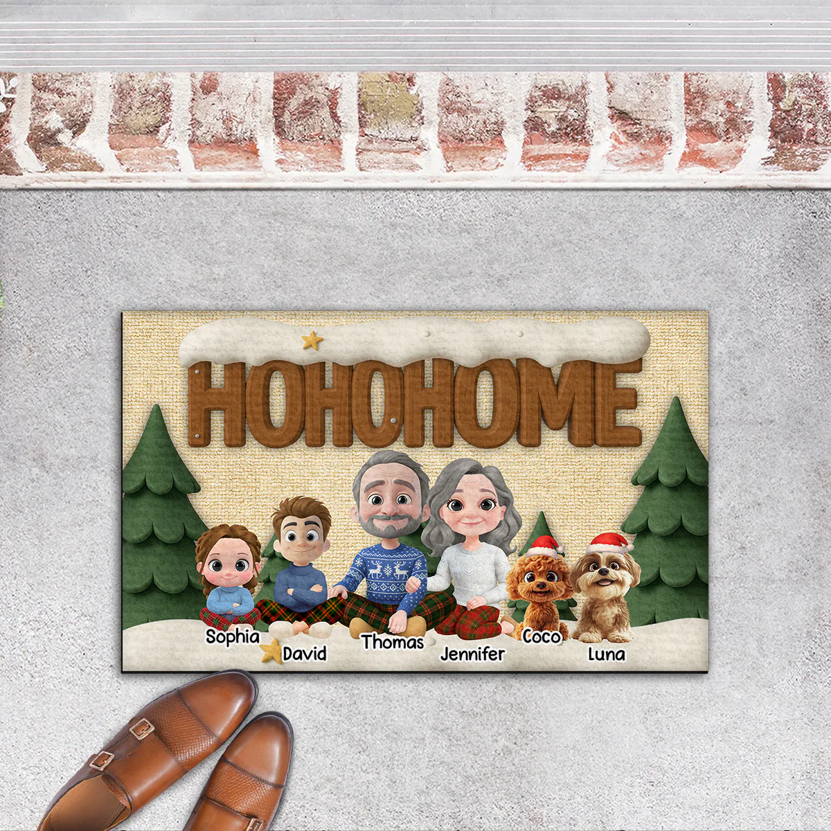See You Home - Personalized Custom Doormat - Image 5