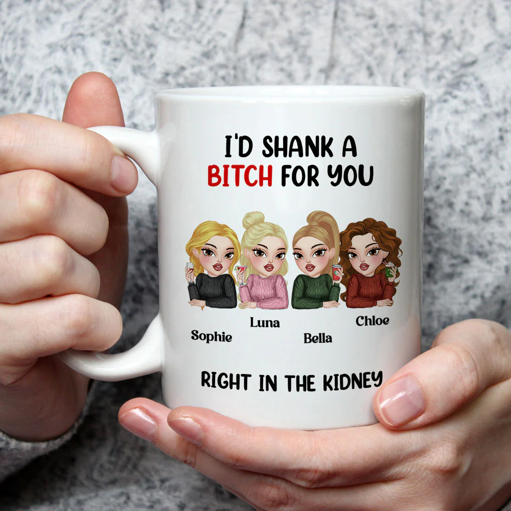 Shank For You - Personalized Custom Coffee Mug - Image 3