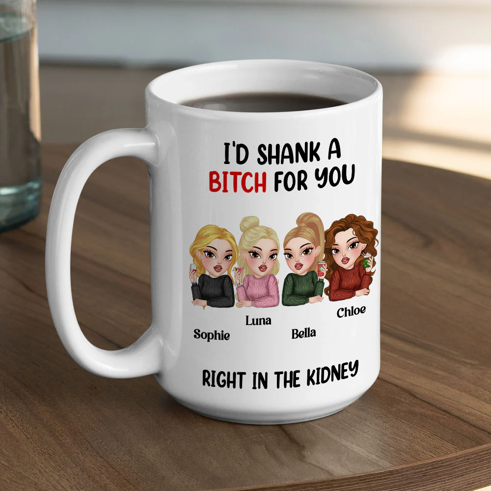 Shank For You - Personalized Custom Coffee Mug - Image 5