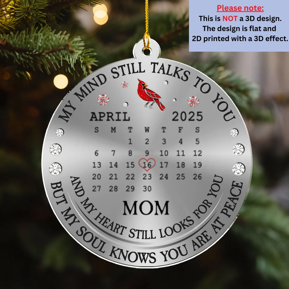 Shining From Heaven - Personalized Custom Acrylic Ornament - Image 6