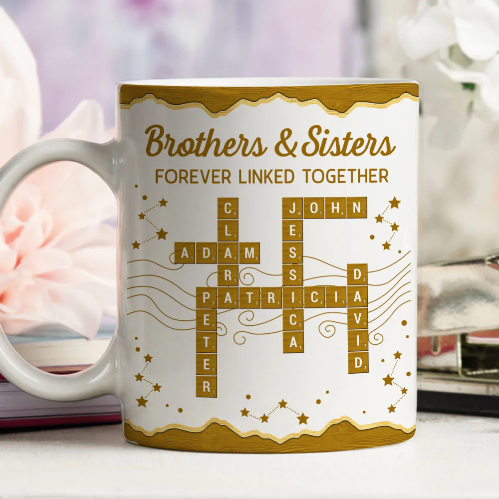 Sibling Bond - Personalized Custom Coffee Mug - Image 6