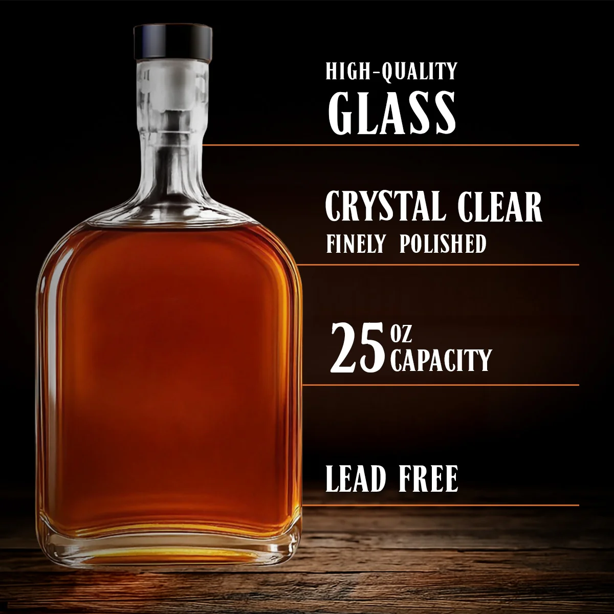 Siblings Forever - Personalized Custom Spirits Decanter - Image 6
