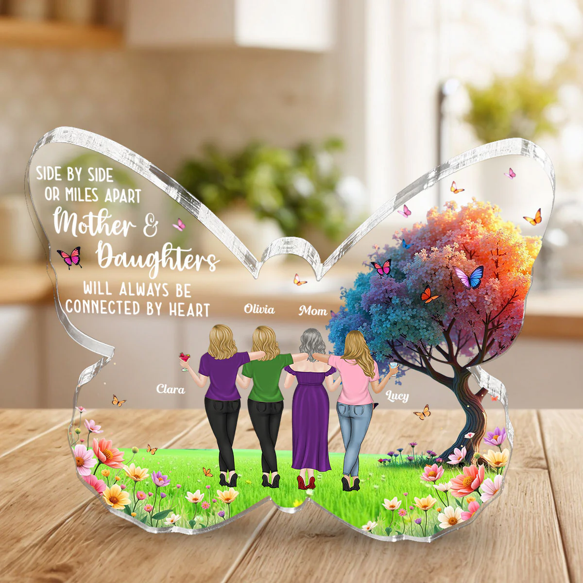 Side By Side - Personalized Custom Acrylic Plaque - Image 5