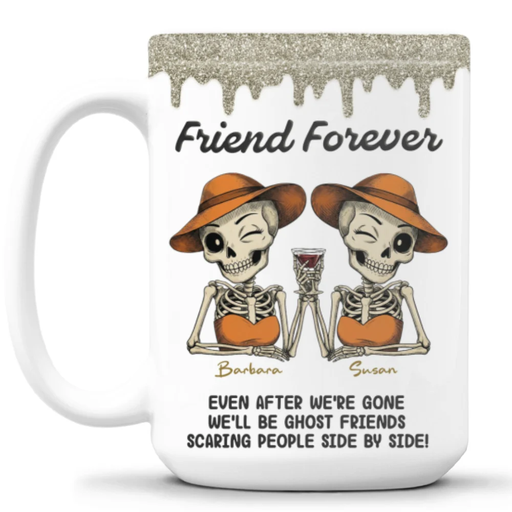 Side By Side - Personalized Custom Coffee Mug - Image 7