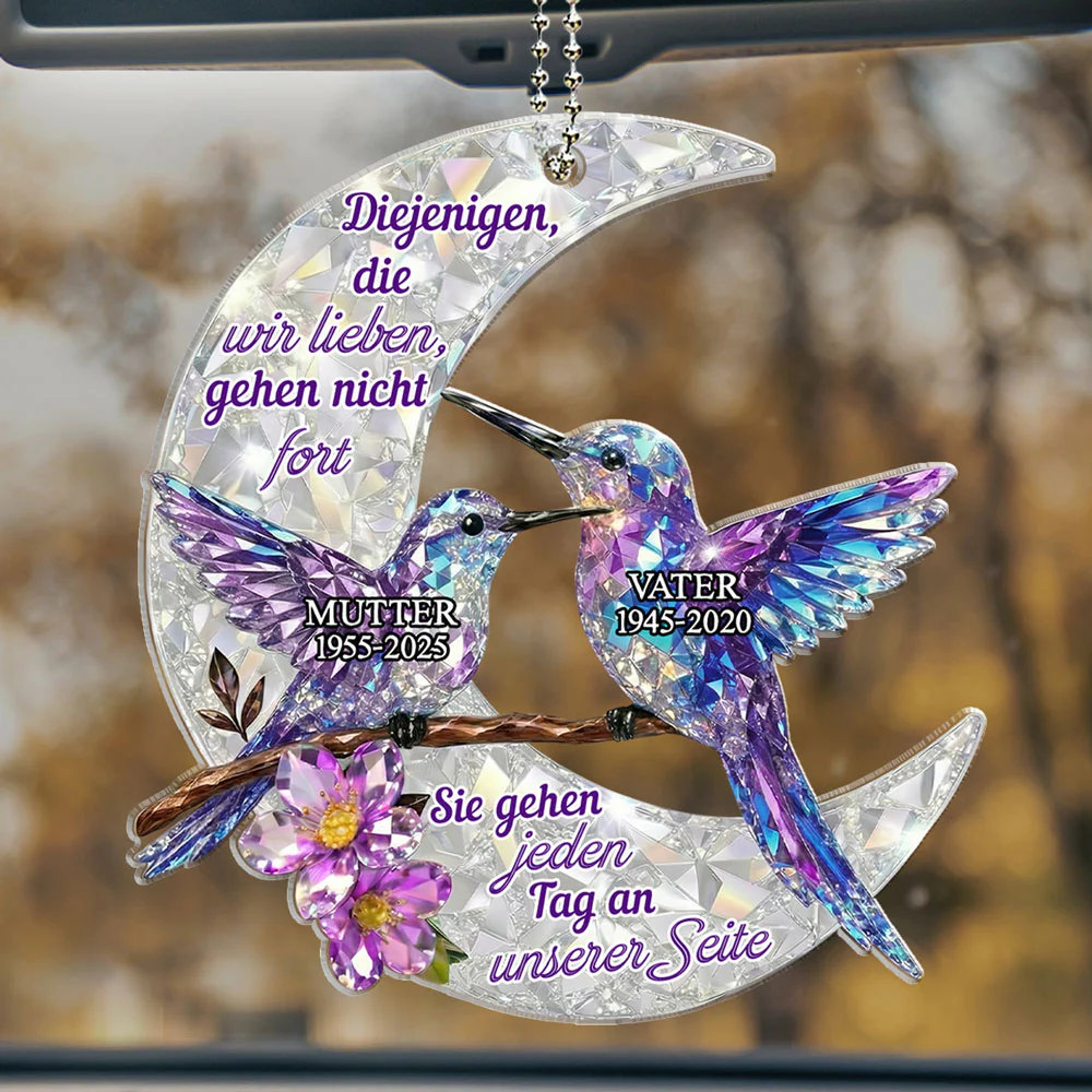 Sie Gehen Nie Weg - Personalisierter Autoanhänger mit 3D-Effekt - Image 4
