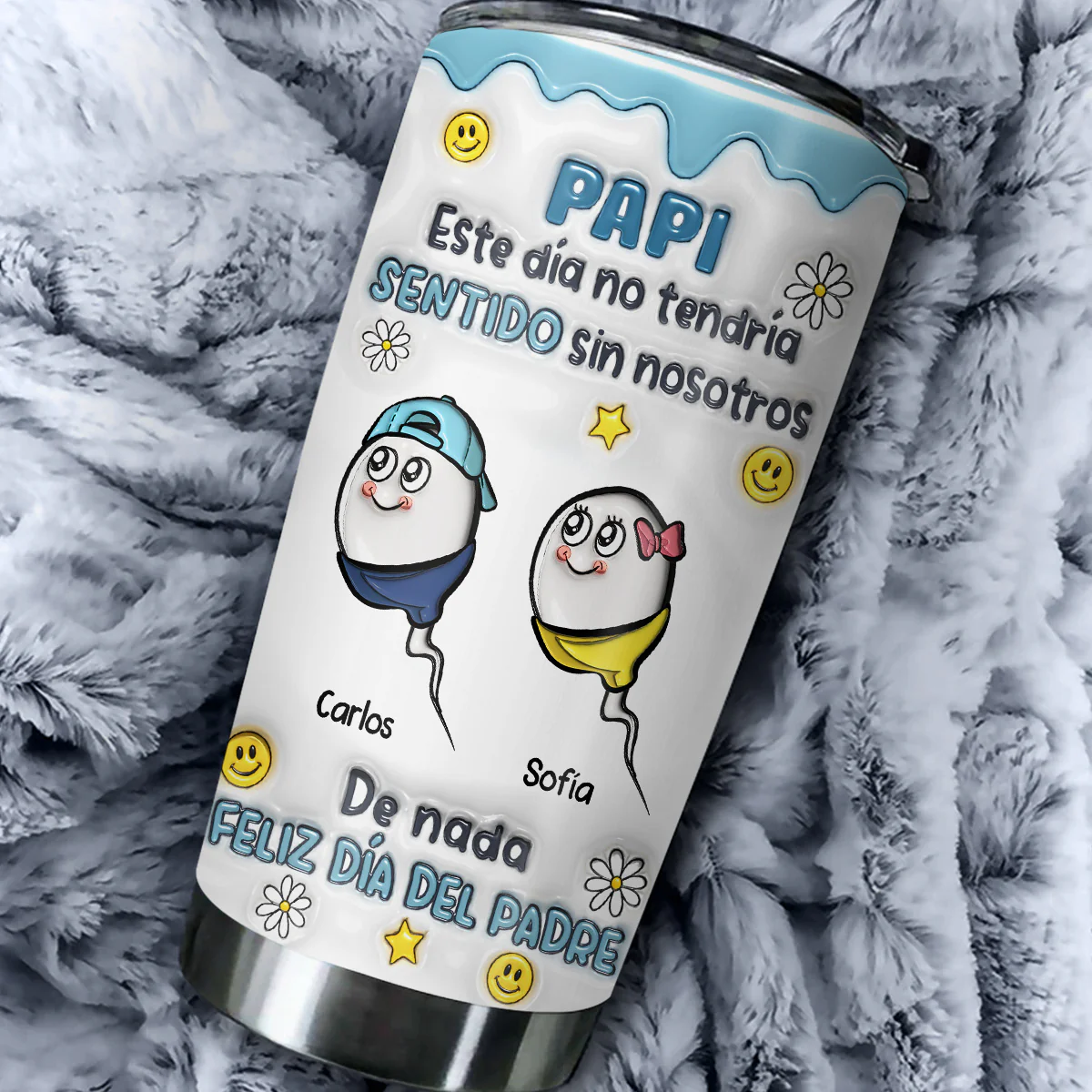 Sin Hijos No Hay Papá - Vaso Personalizado - Image 4