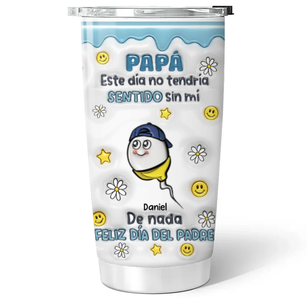 Sin Hijos No Hay Papá - Vaso Personalizado - Image 6