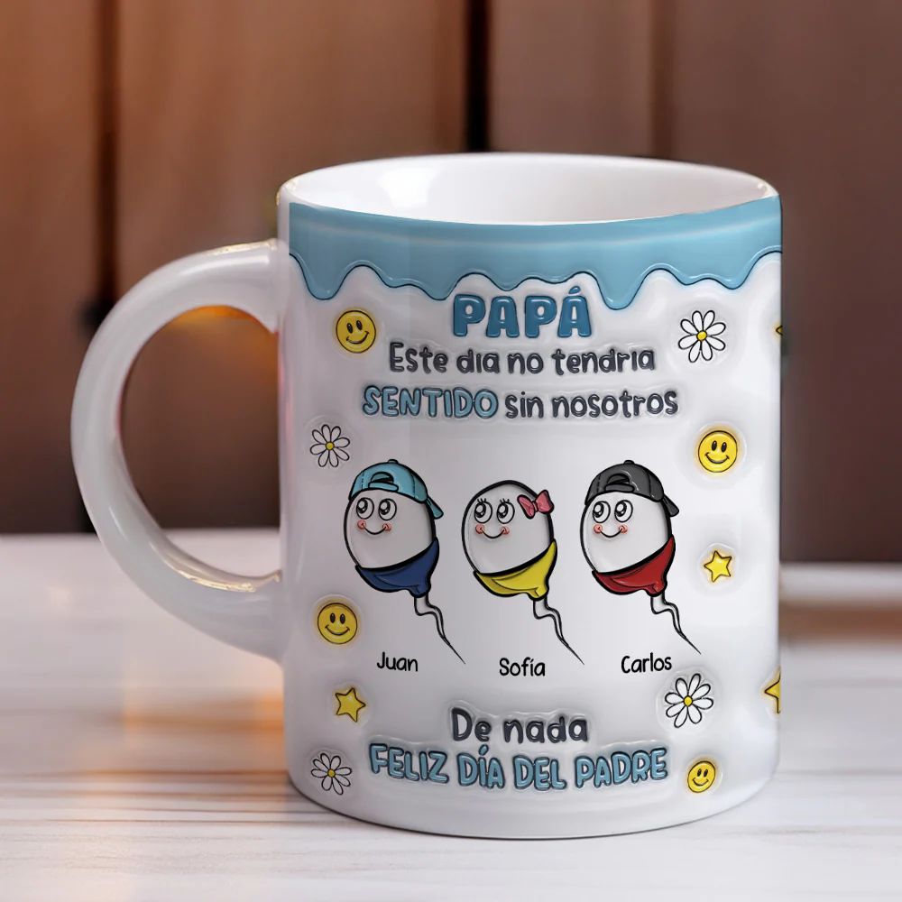 Sin Nosotros No Hay Celebración - Taza Personalizada de Café - Image 5