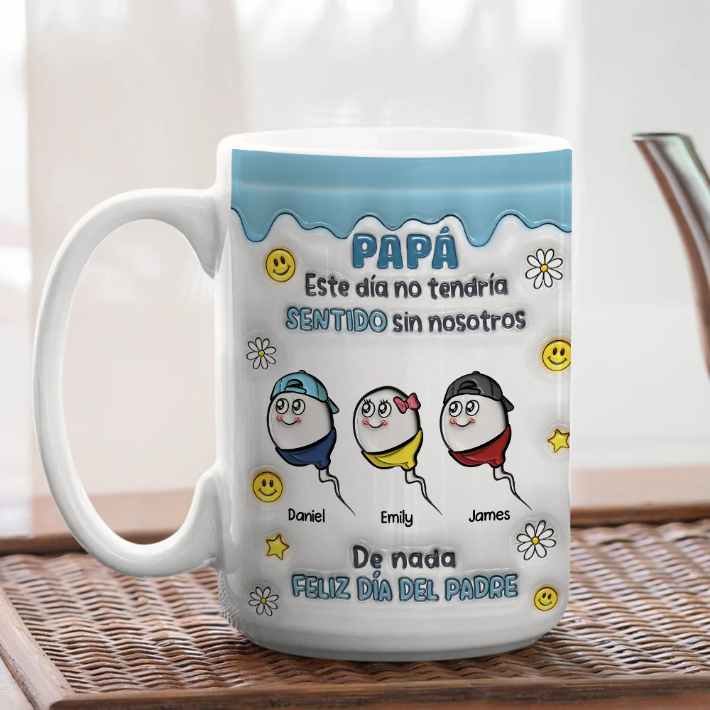 Sin Nosotros No Hay Celebración - Taza Personalizada de Café - Image 8