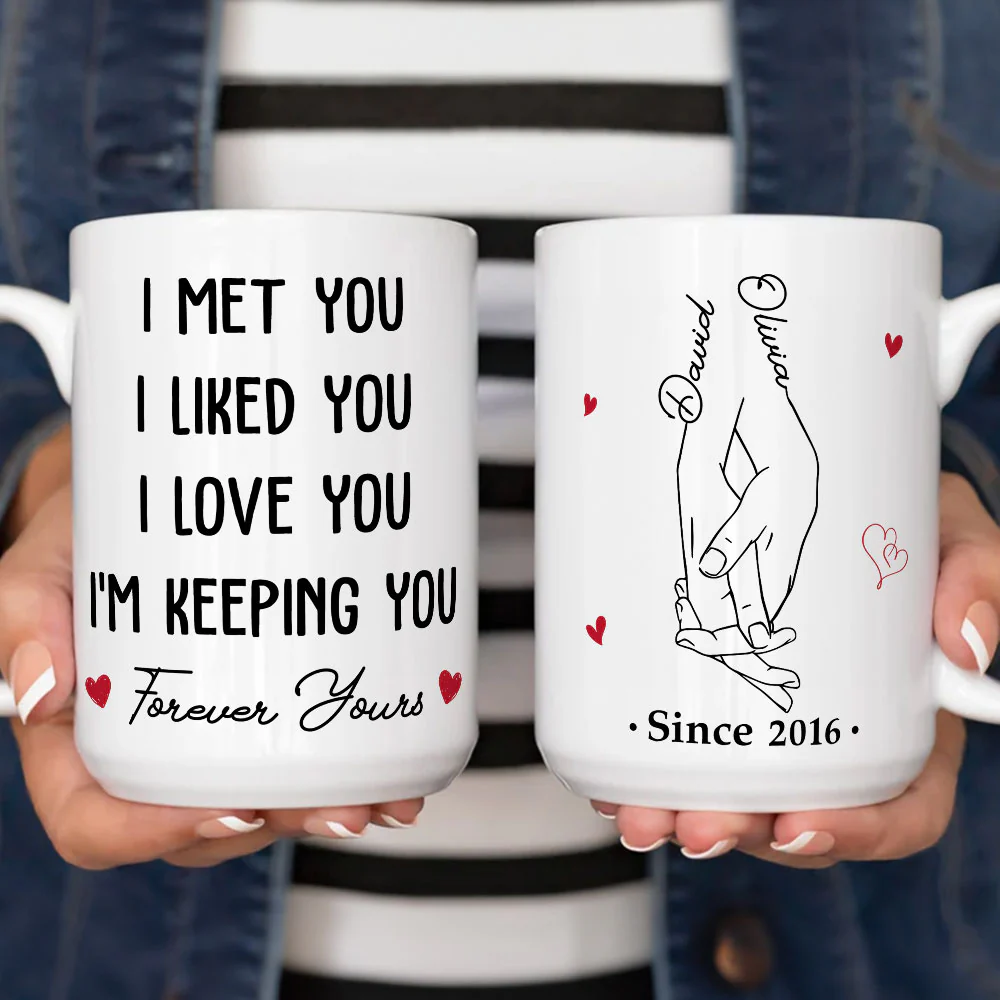 Since I Love You - Personalized Custom Coffee Mug - Image 4
