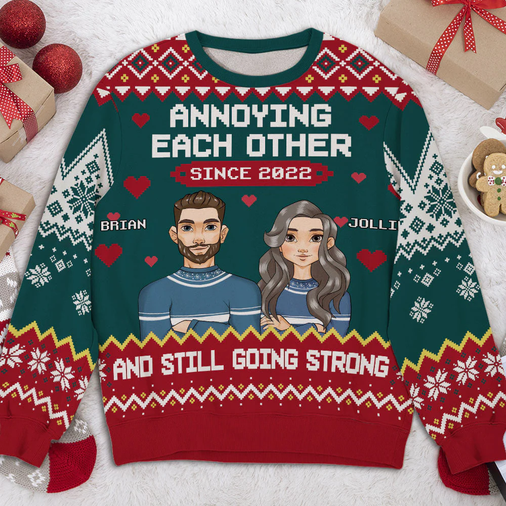Since Year - Personalized Custom All-Over-Print Sweatshirt - Image 2