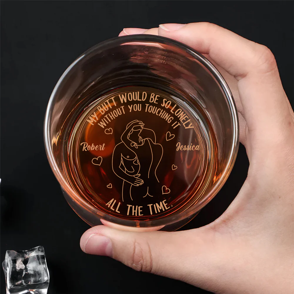 Sip Me Slowly - Personalized Custom Engraved Whiskey Glass
