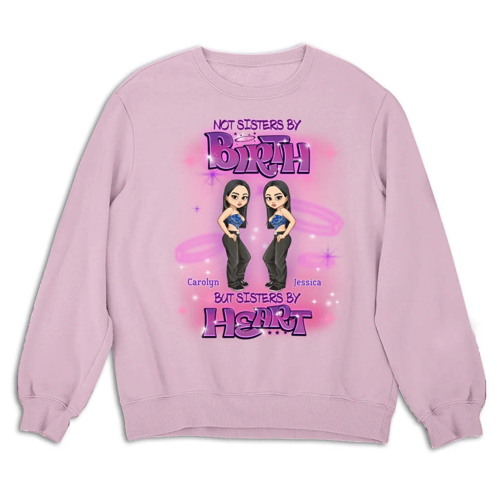 Sister By Heart - Personalized Custom Shirt - Image 15