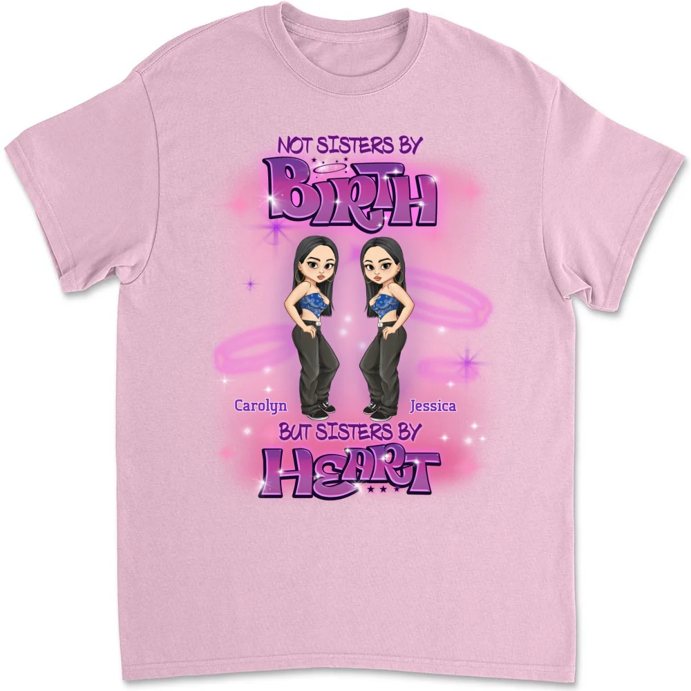 Sister By Heart - Personalized Custom Shirt - Image 9