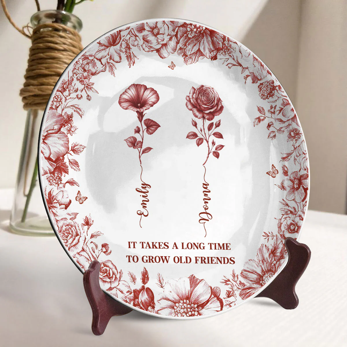 Sister Forever - Personalized Custom Plate - Image 4