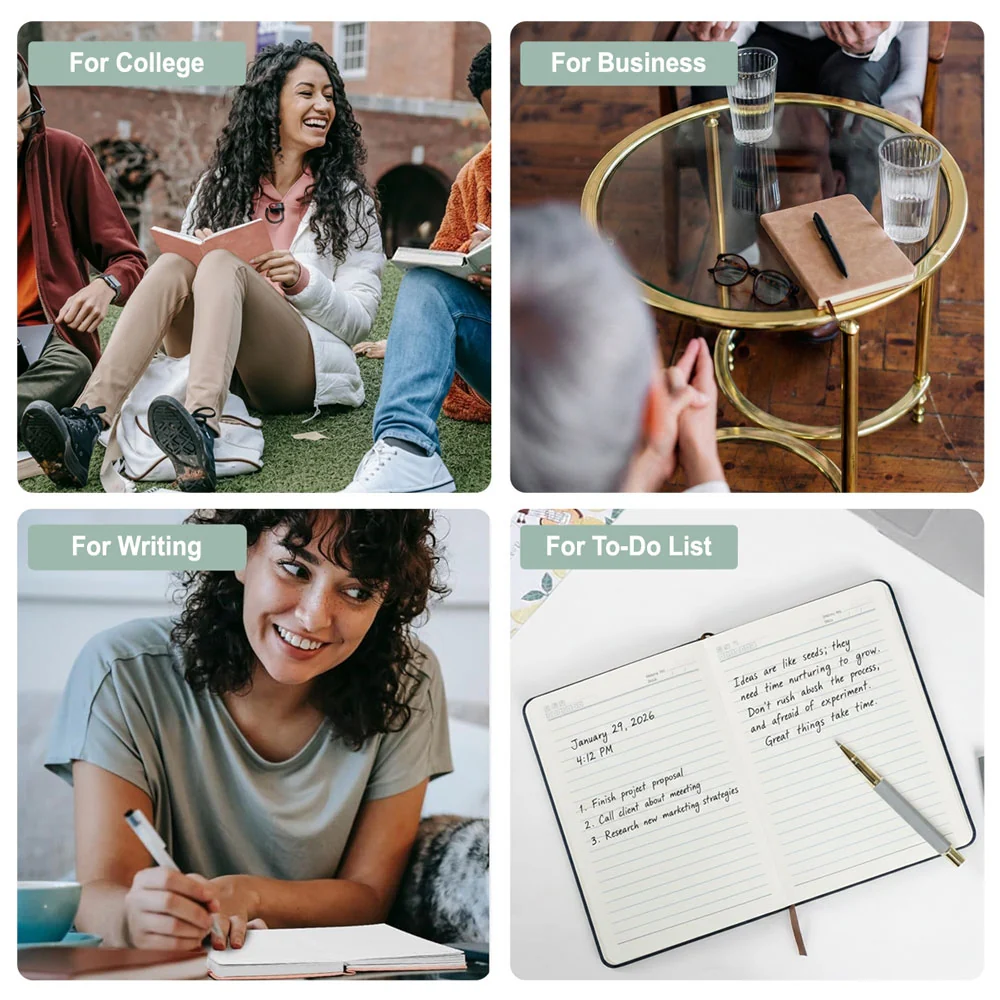 Sisters Are Different Flowers From The Same Garden - Personalized Custom Leather Journal - Image 5