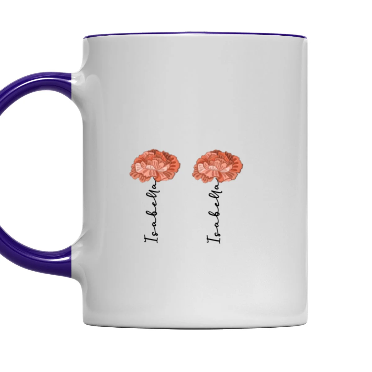 Sisters Make Life More Colorful - Personalized Custom 3D Inflated Effect Accent Mug - Image 5