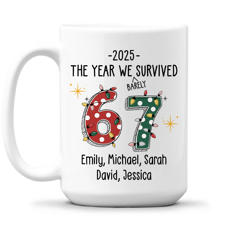 Six Seven Coworker Slang - Personalized Custom Coffee Mug - Image 2