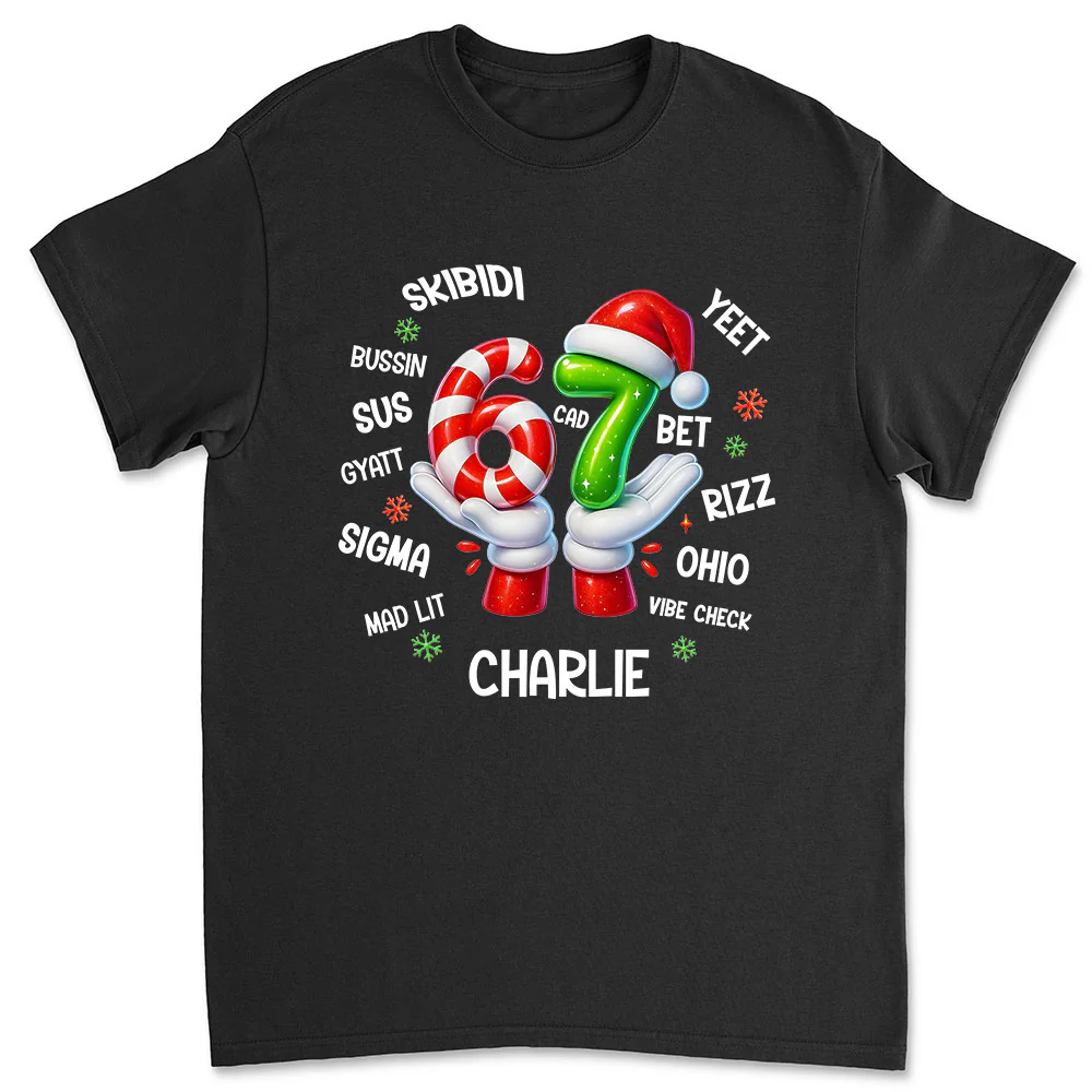 Six Seven Slang - Personalized Custom Shirt - Image 2