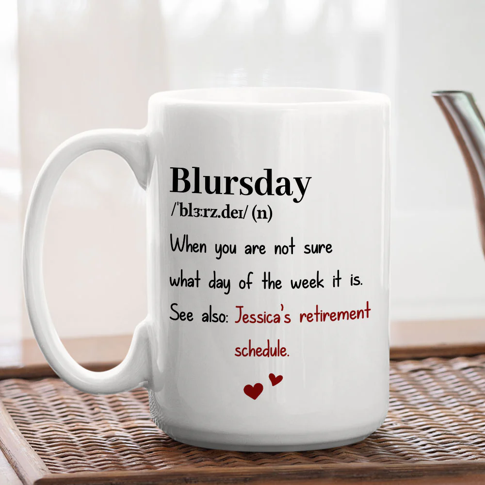 Skipped Mondays Forever And Ever - Personalized Custom Coffee Mug - Image 6