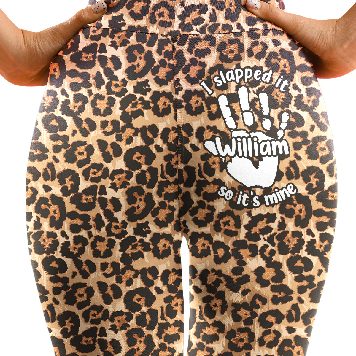 Slap It - Personalized Custom Leggings - Image 3
