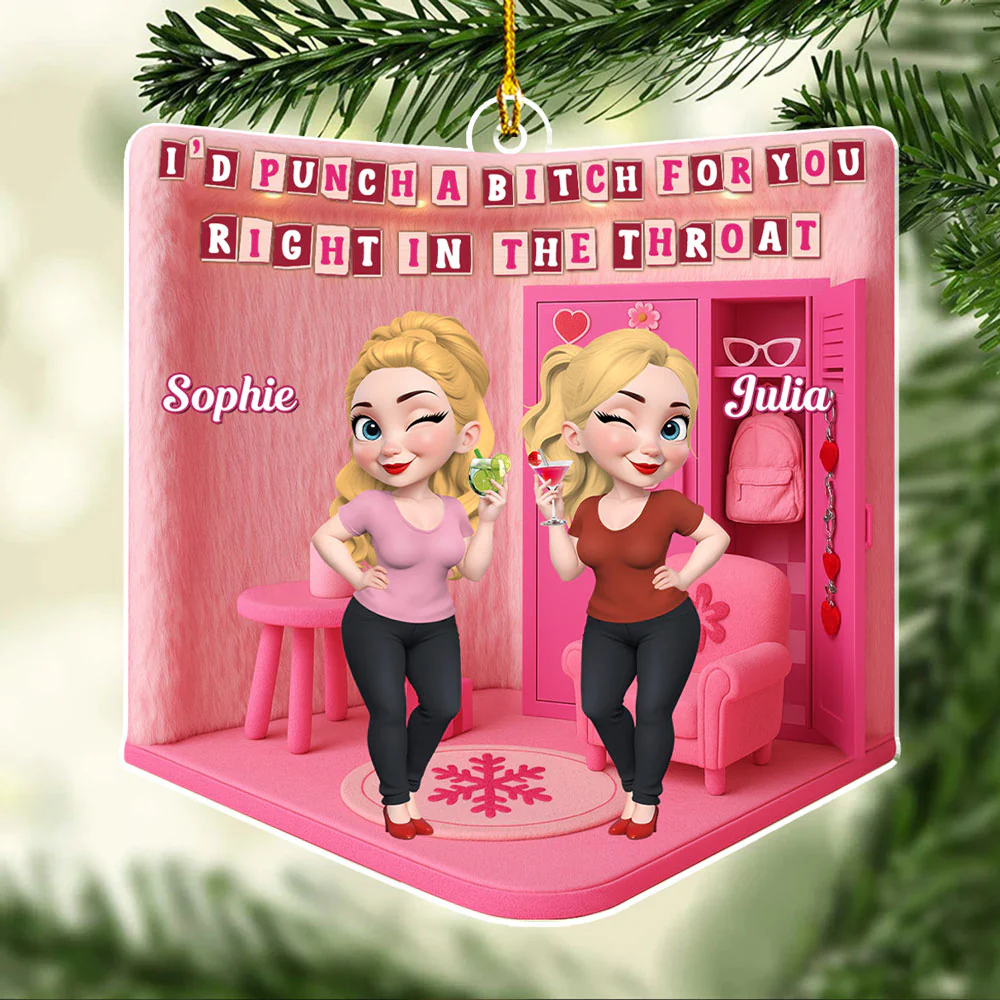 Slay All Day Station - Personalized Custom Acrylic Ornament