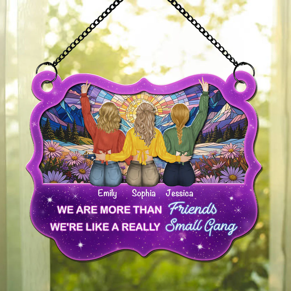 Small Gang - Personalized Custom Suncatcher - Image 2