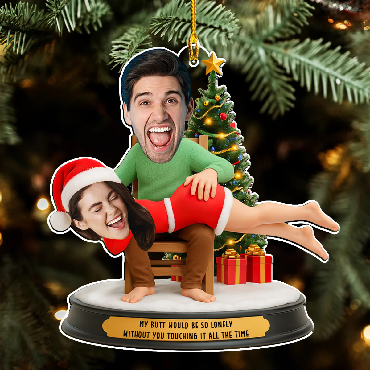 So Lonely Without You - Personalized Custom Acrylic Ornament - Image 5