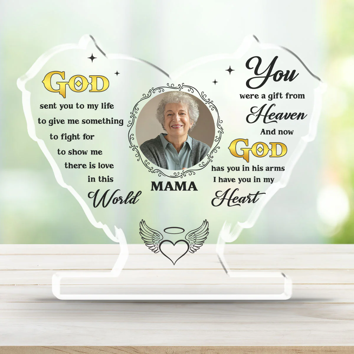 Someone To Fight For - Personalized Custom Acrylic Plaque - Image 3